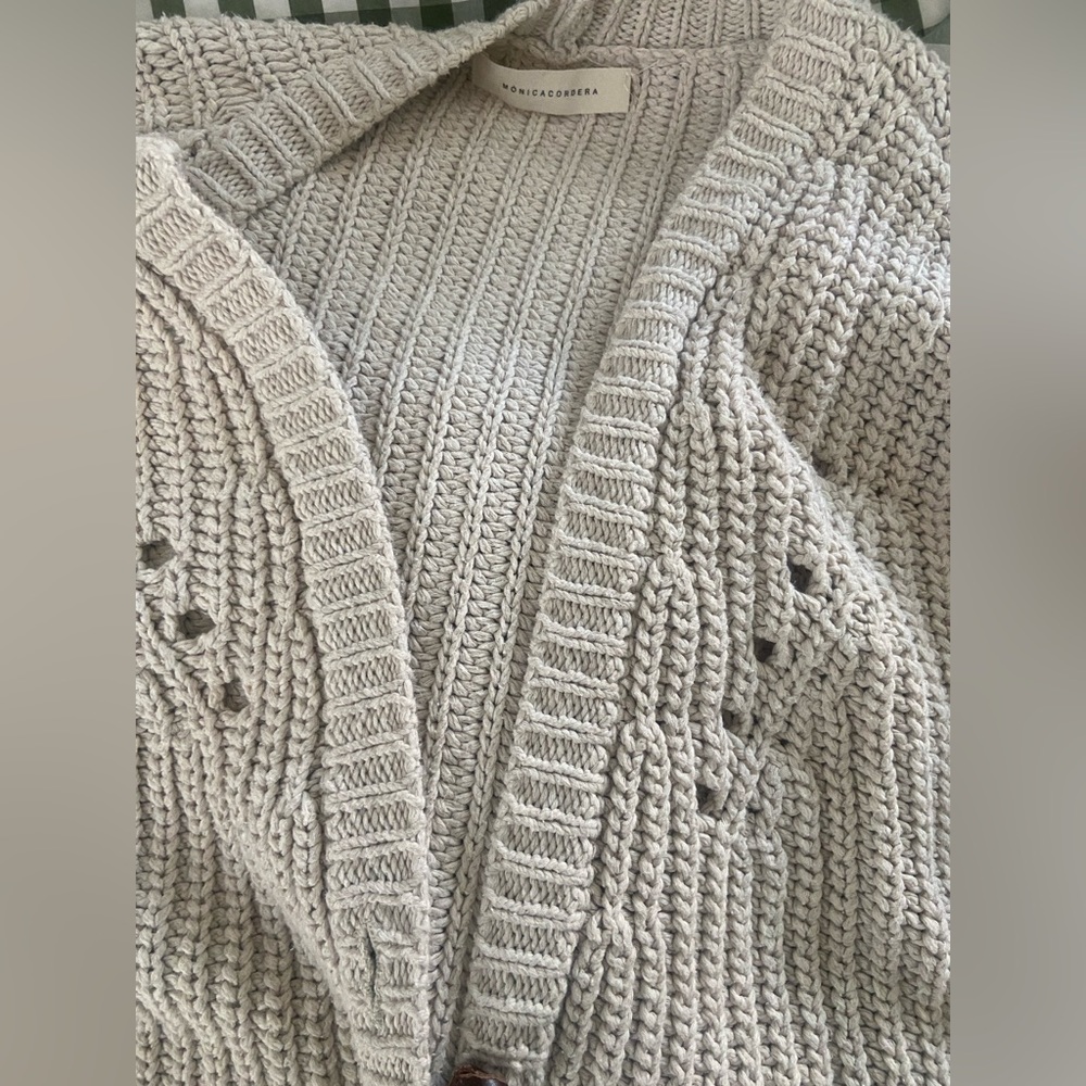 Monica Cordera chunky knit sweater